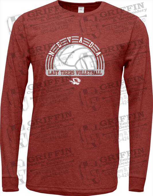 Nevada Tigers 23-R Long Sleeve T-Shirt - Volleyball