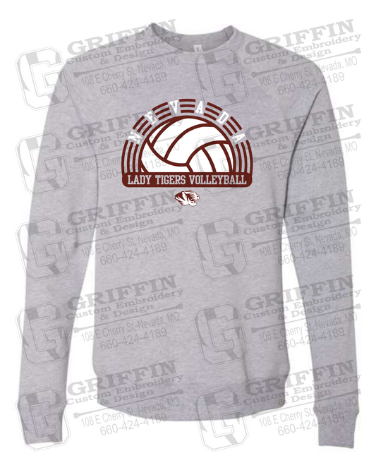 Sponge Fleece Sweatshirt - Volleyball - Nevada Tigers 23-R