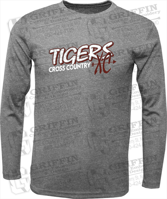 Dry-Fit Long Sleeve T-Shirt - Cross Country - Nevada Tigers 23-S