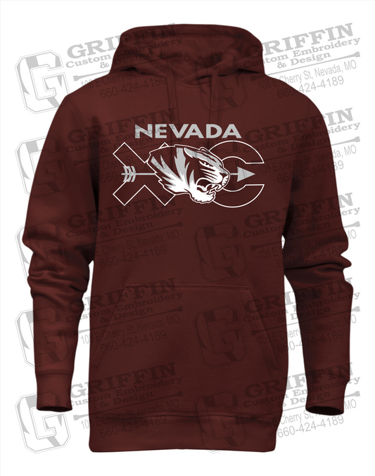 Nevada Tigers 23-T Heavyweight Hoodie - Cross Country