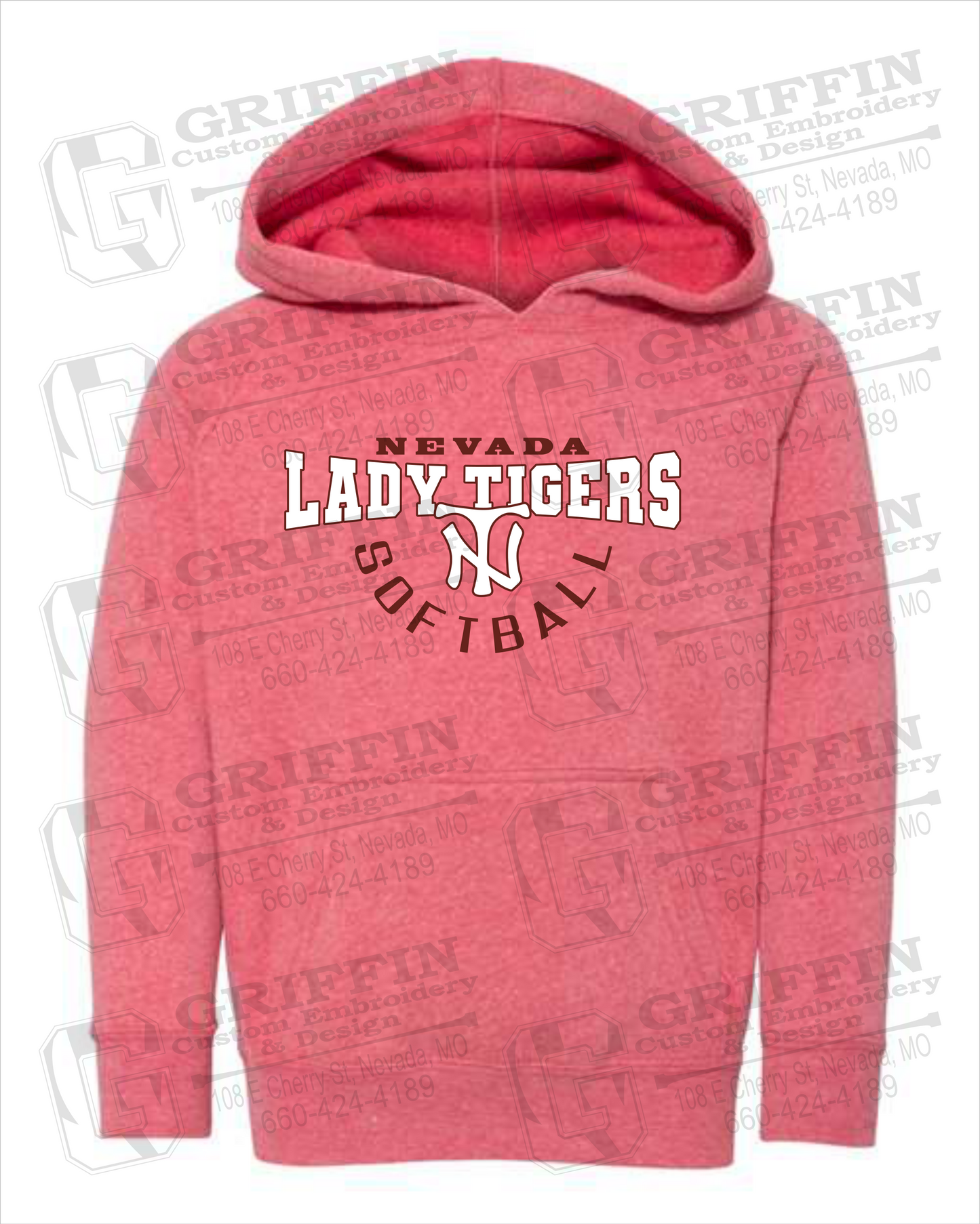 Toddler Hoodie - Softball - Nevada Tigers 23-U