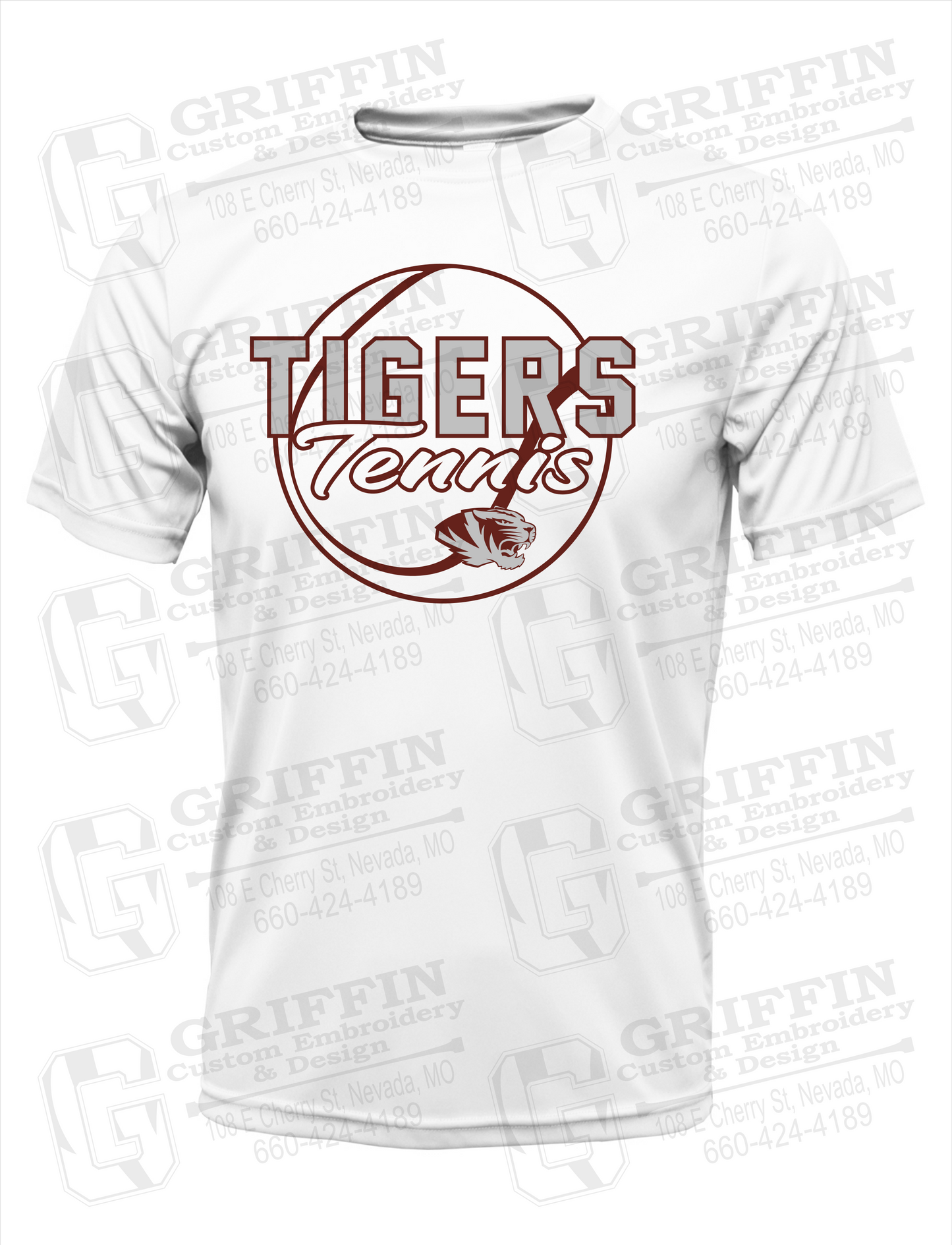 Nevada Tigers 23-X Dry-Fit T-Shirt - Tennis