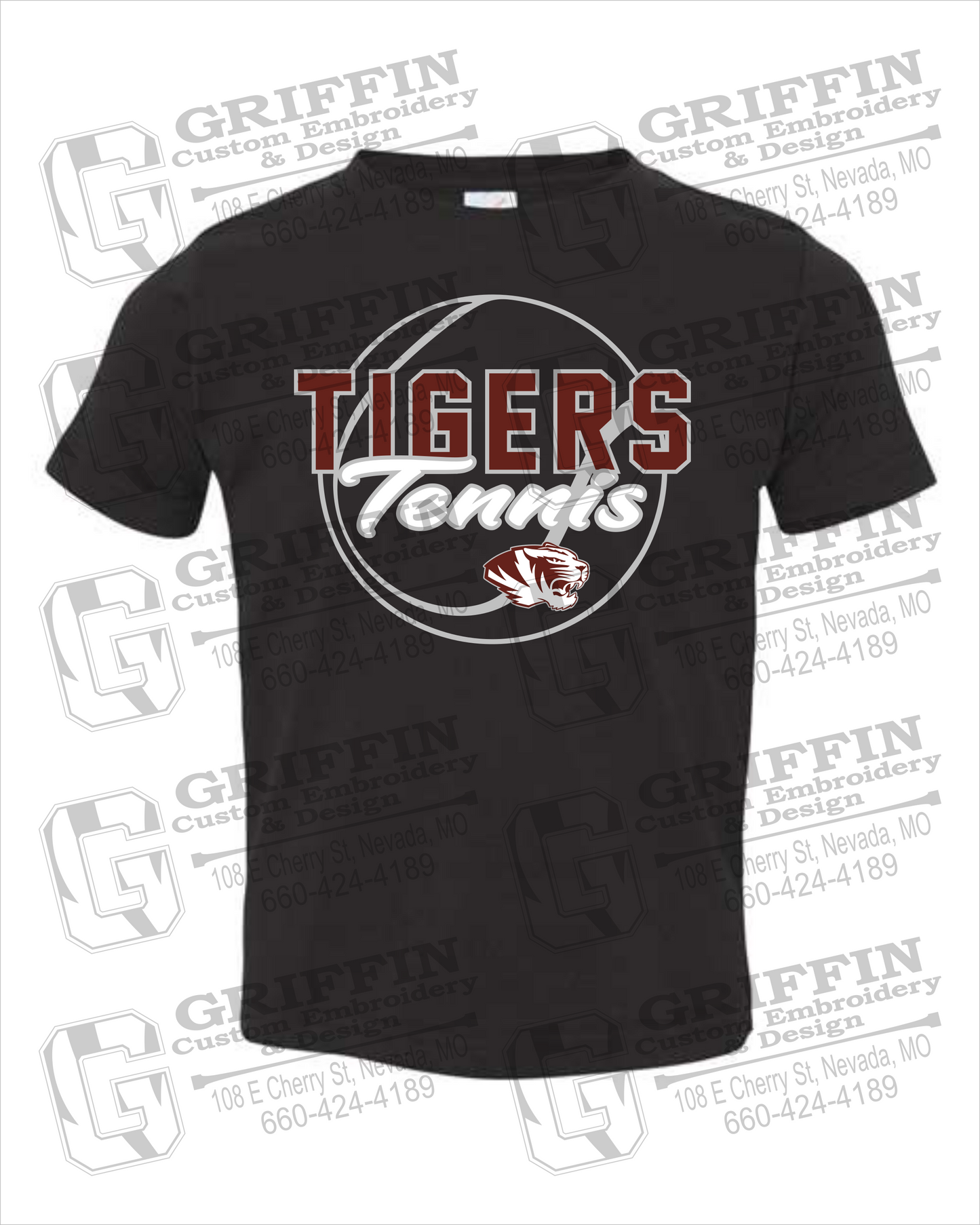Nevada Tigers 23-X Toddler/Infant T-Shirt - Tennis