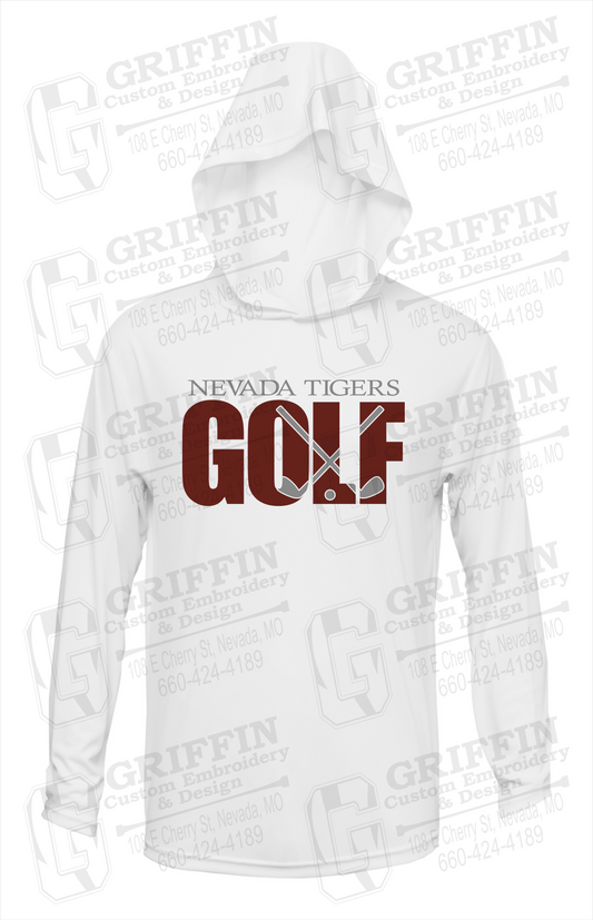 Dry-Fit T-Shirt Hoodie - Golf - Nevada Tigers 23-Y