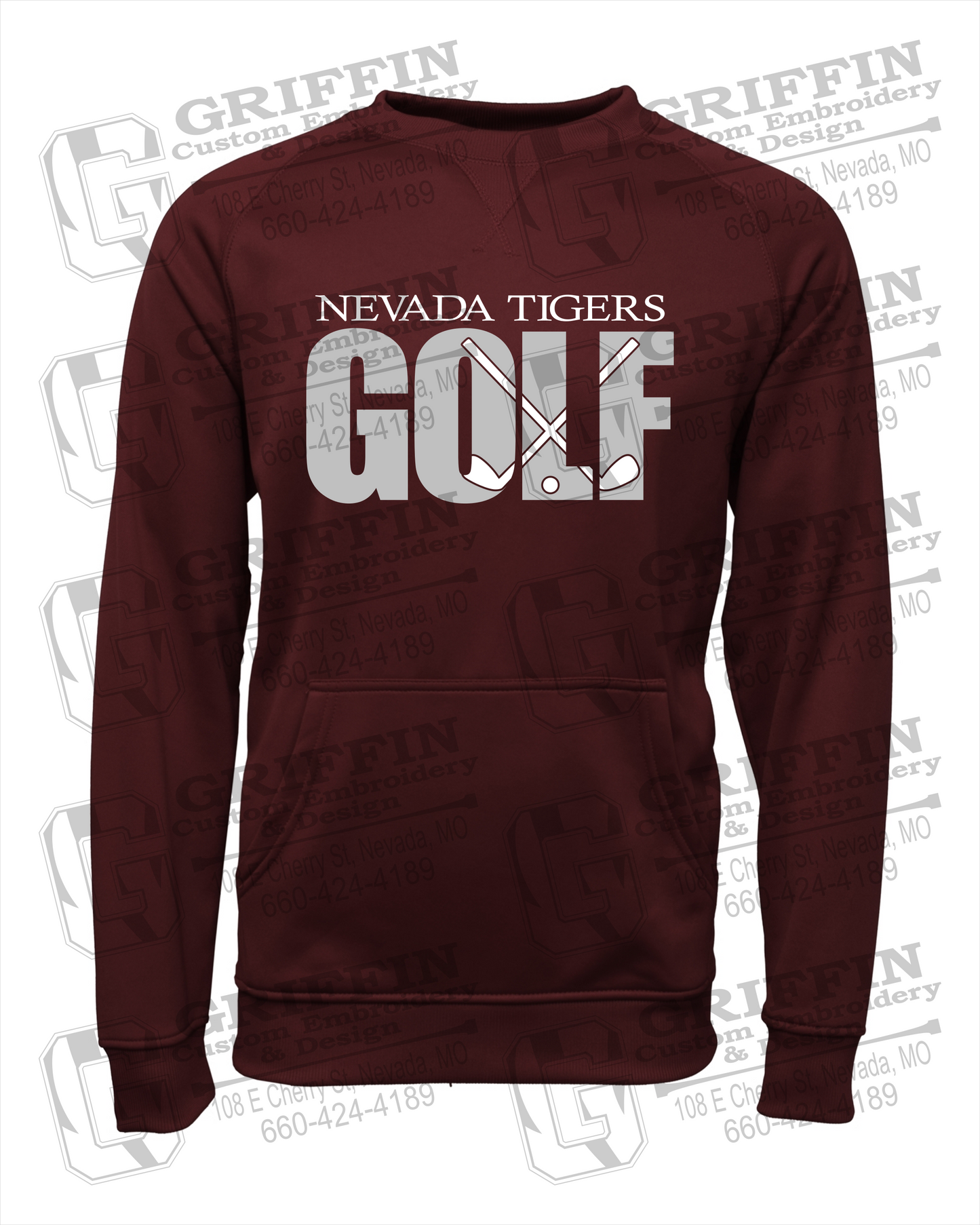 Nevada Tigers 23-Y Sweatshirt - Golf