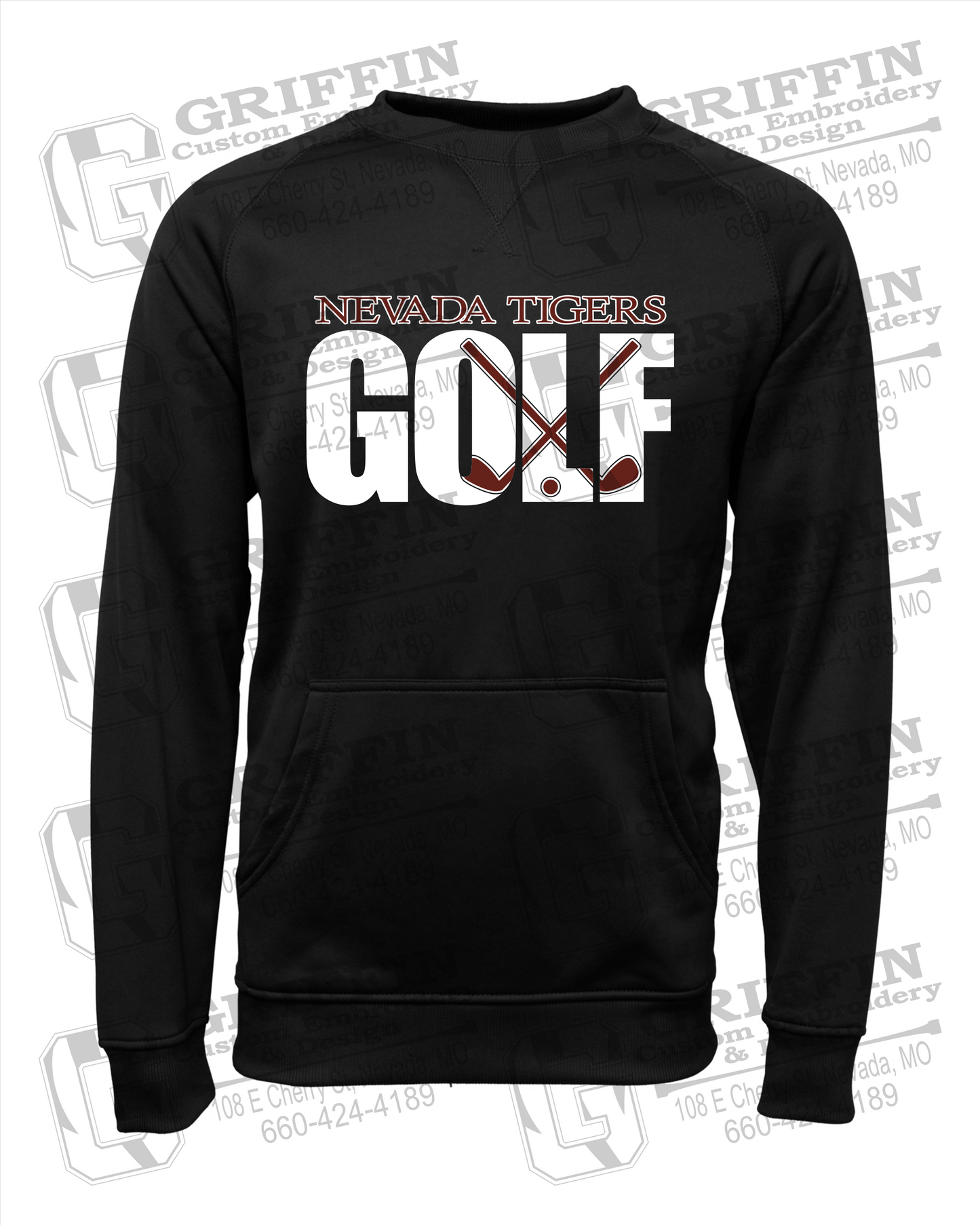 Nevada Tigers 23-Y Youth Sweatshirt - Golf