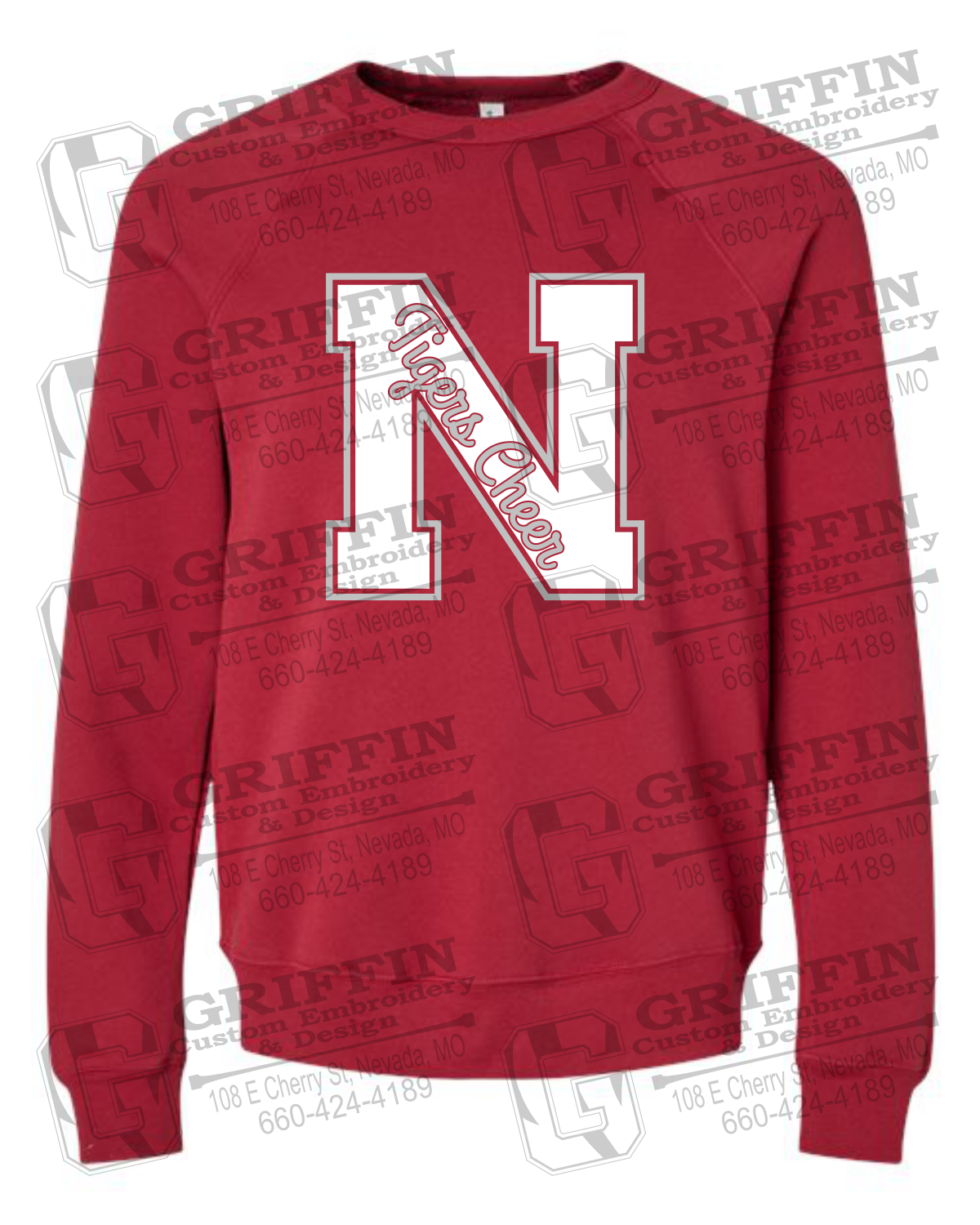 Sponge Fleece Sweatshirt - Cheer - Nevada Tigers 23-Z