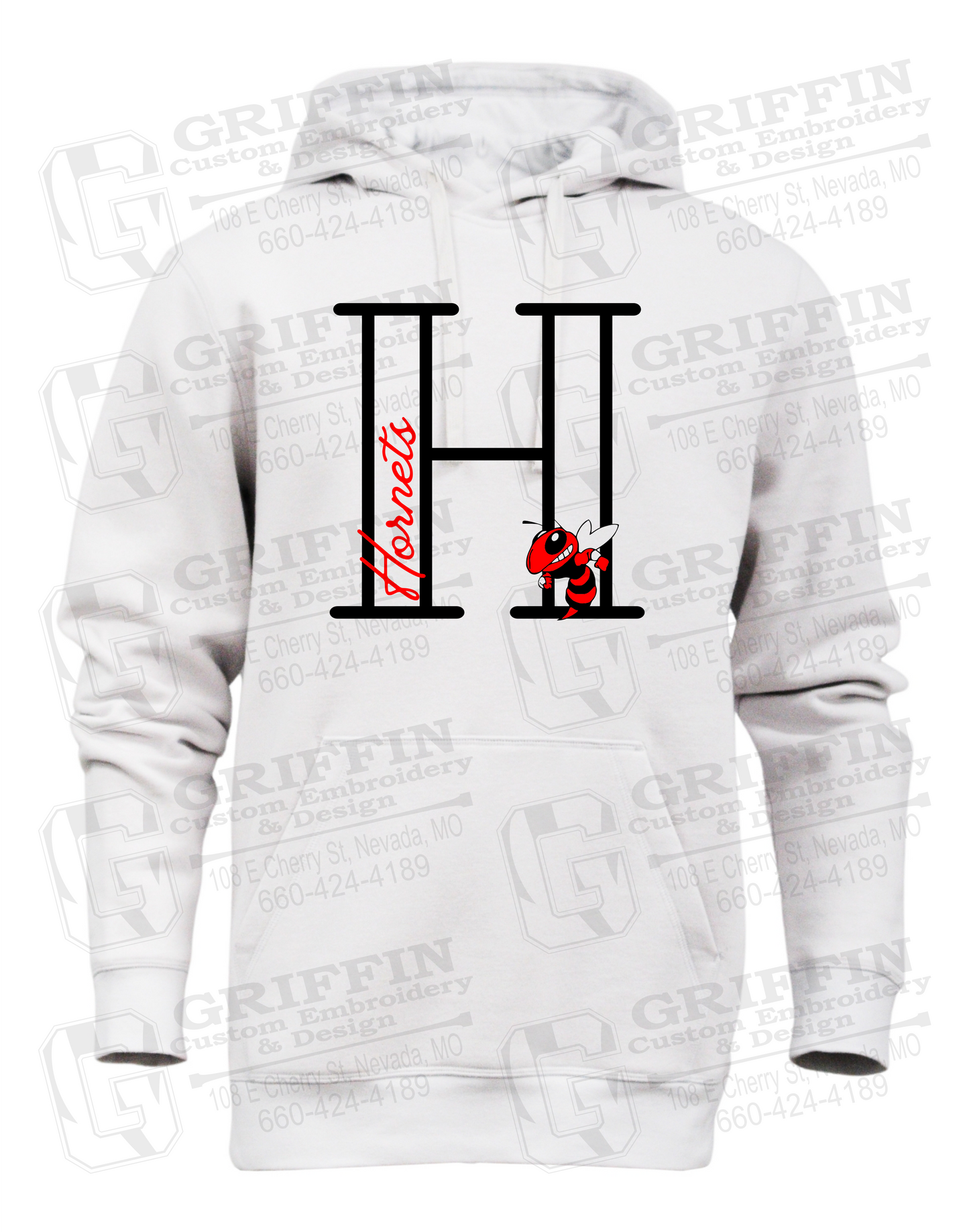 Heavyweight Fleece Hoodie - Hume Hornets 24-A