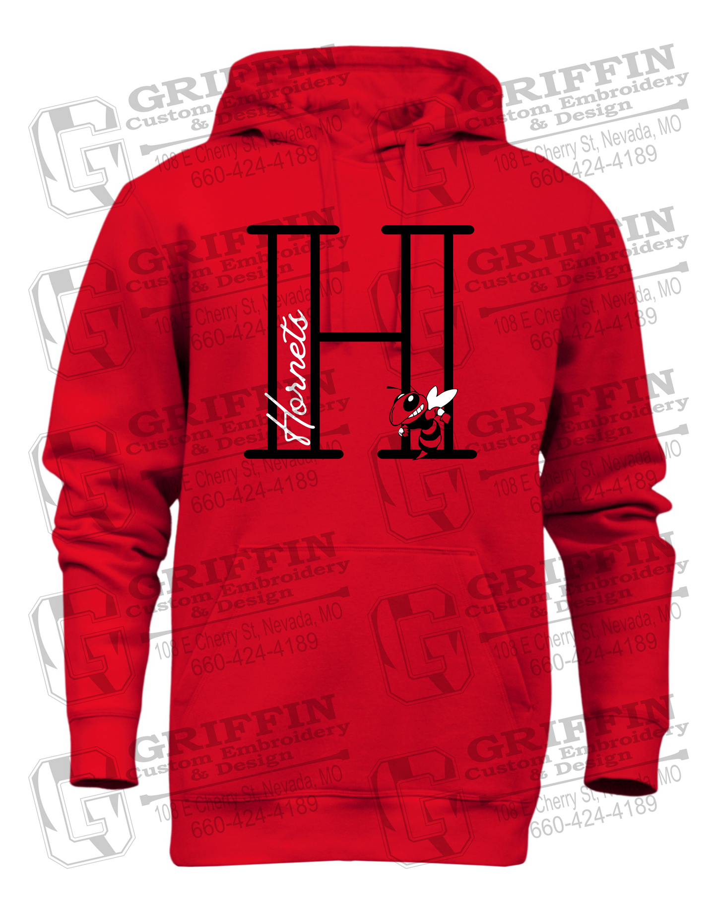 Heavyweight Fleece Hoodie - Hume Hornets 24-A