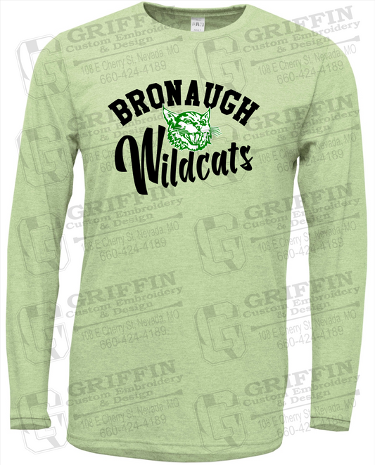 Soft-Tek Long Sleeve T-Shirt - Bronaugh Wildcats 24-A