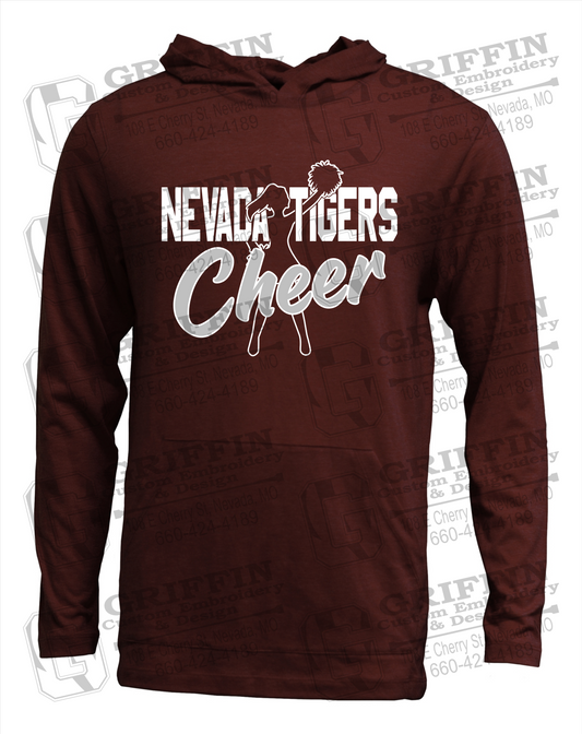 Nevada Tigers 24-A T-Shirt Hoodie - Cheer