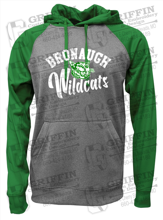 Bronaugh Wildcats 24-A Raglan Hoodie