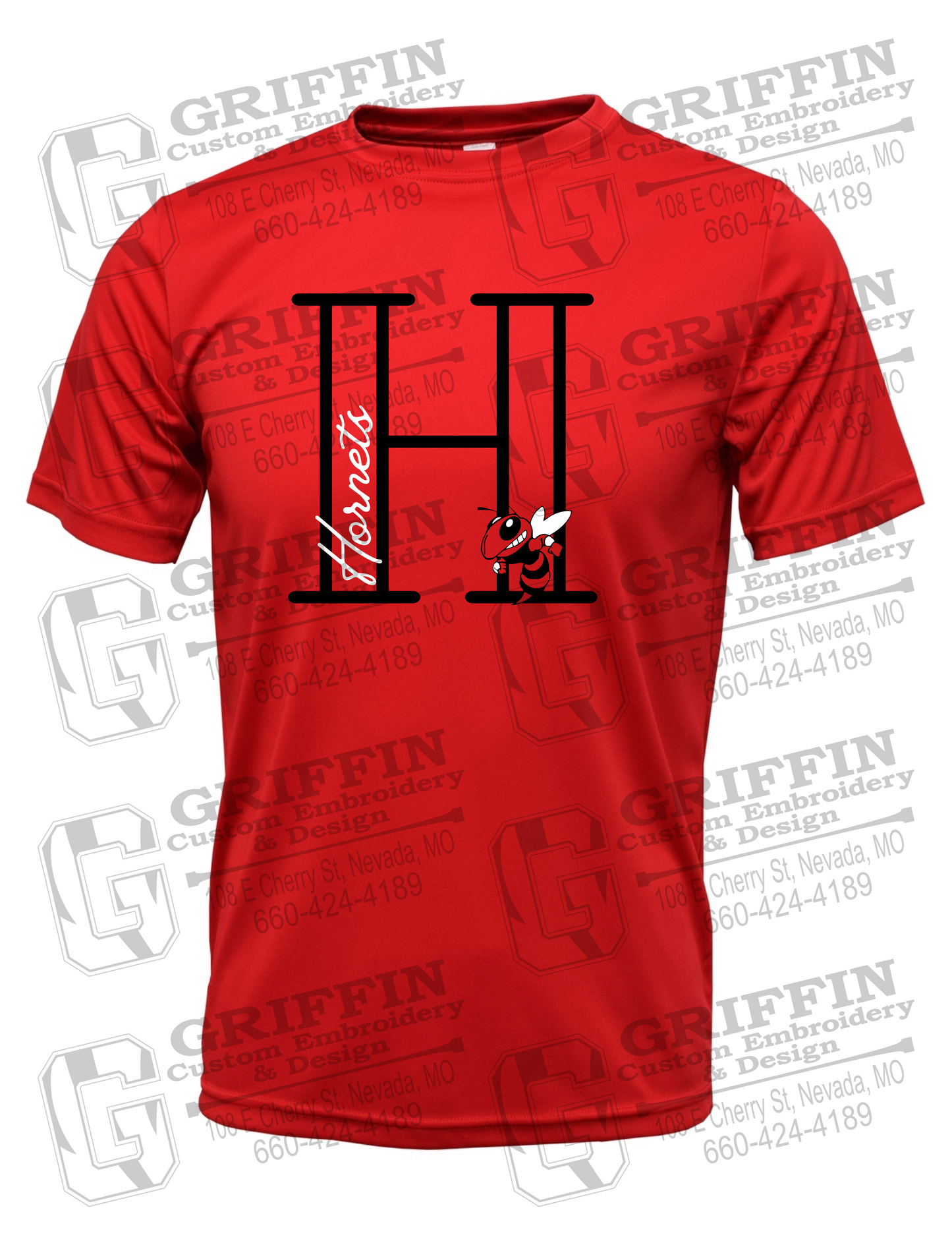 Dry-Fit Short Sleeve T-Shirt - Hume Hornets 24-A