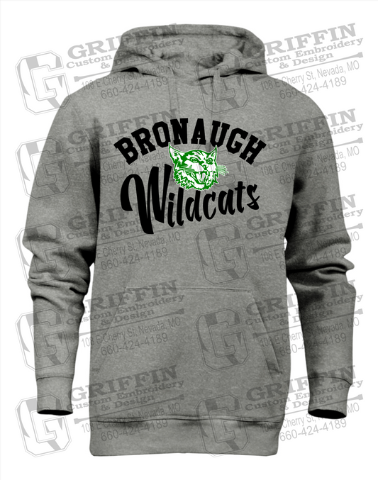 Bronaugh Wildcats 24-A Heavyweight Hoodie