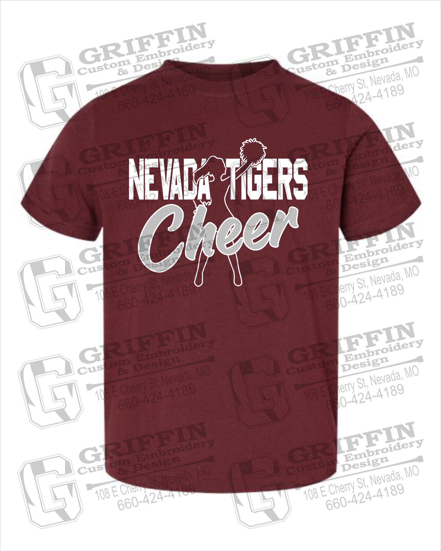 Nevada Tigers 24-A Toddler/Infant T-Shirt - Cheer