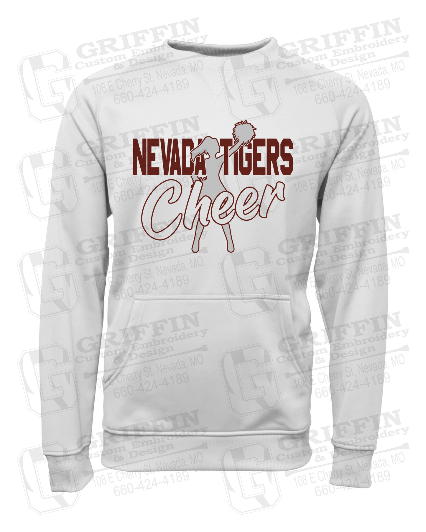 Nevada Tigers 24-A Sweatshirt - Cheer