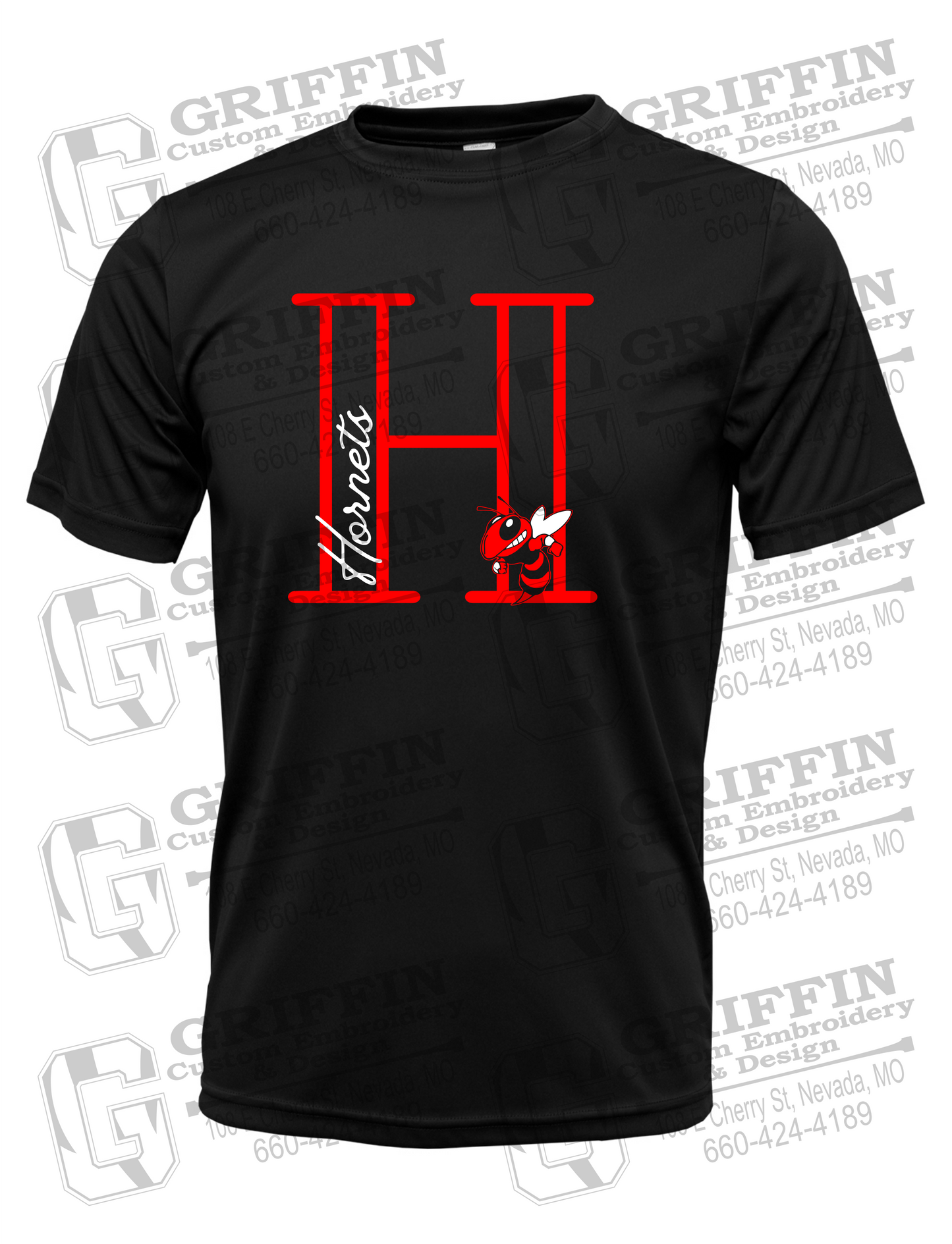 Dry-Fit Short Sleeve T-Shirt - Hume Hornets 24-A