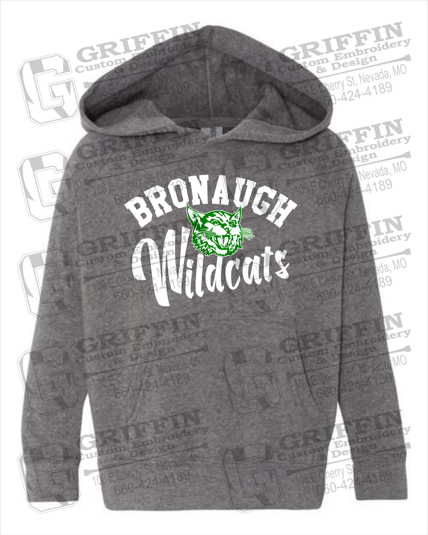 Bronaugh Wildcats 24-A Toddler Hoodie