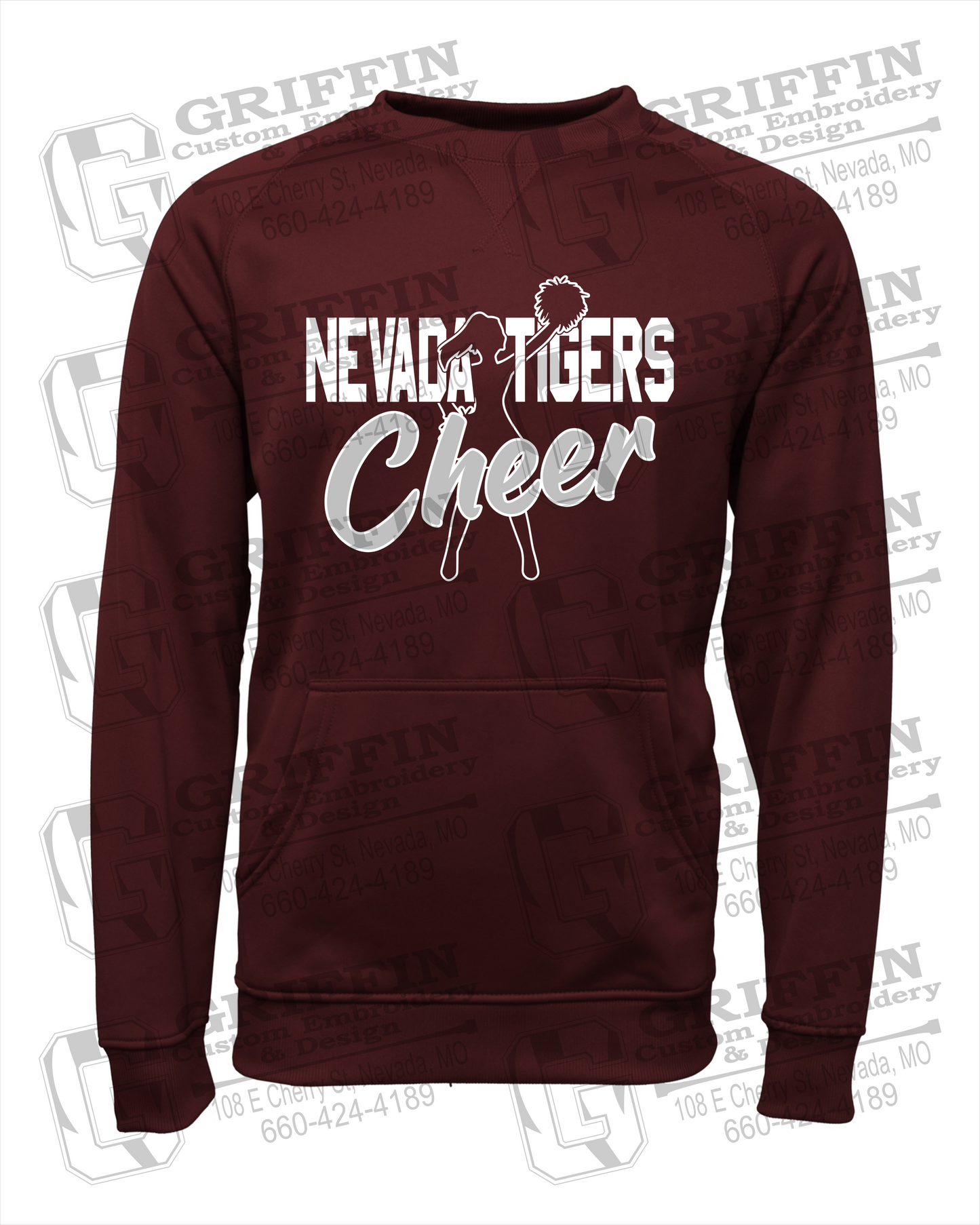 Nevada Tigers 24-A Youth Sweatshirt - Cheer