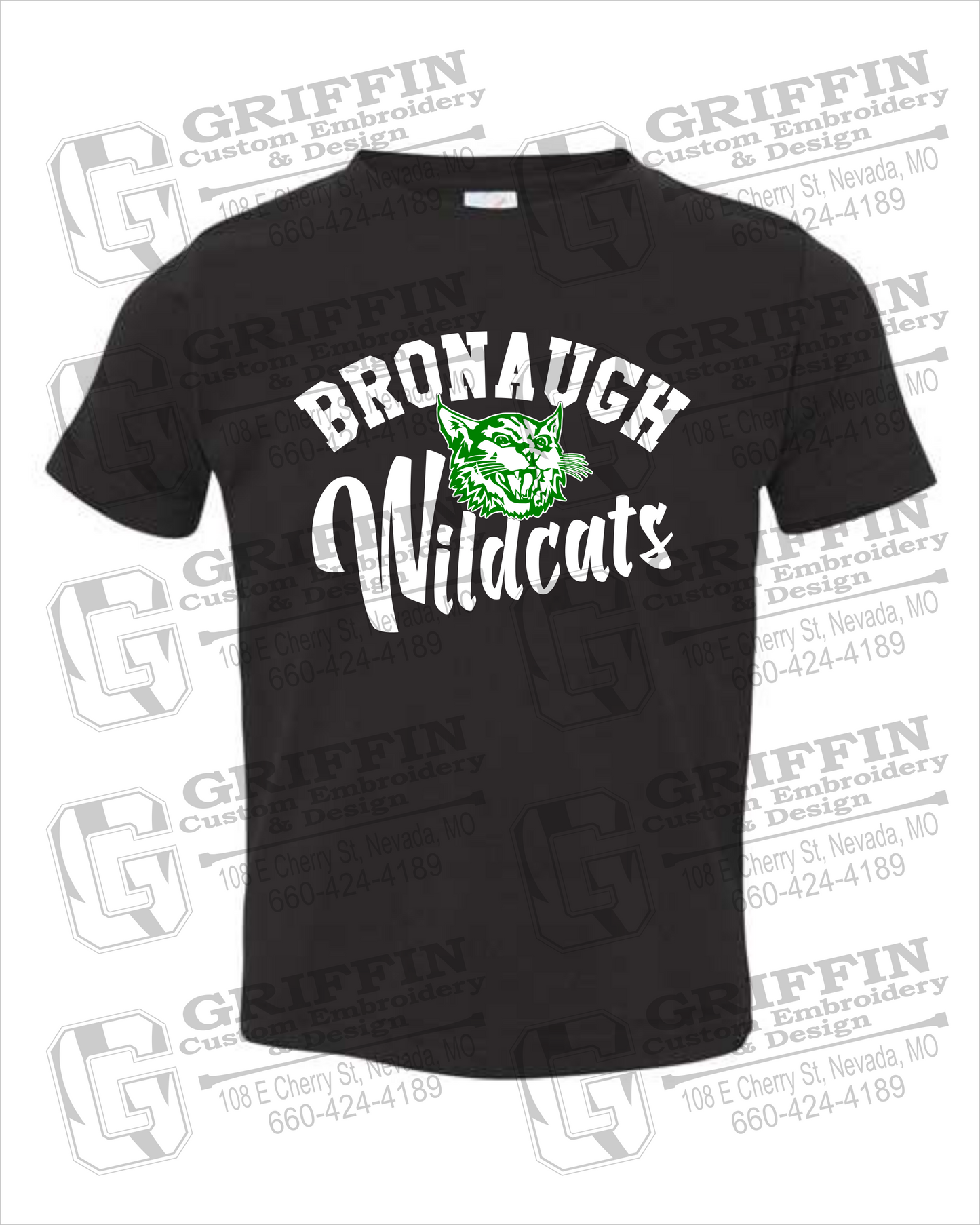 Bronaugh Wildcats 24-A Toddler/Infant T-Shirt