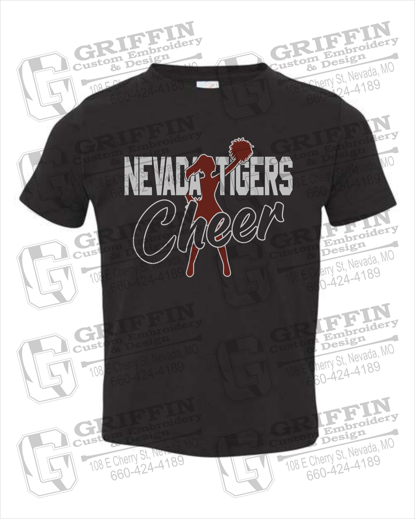 Nevada Tigers 24-A Toddler/Infant T-Shirt - Cheer