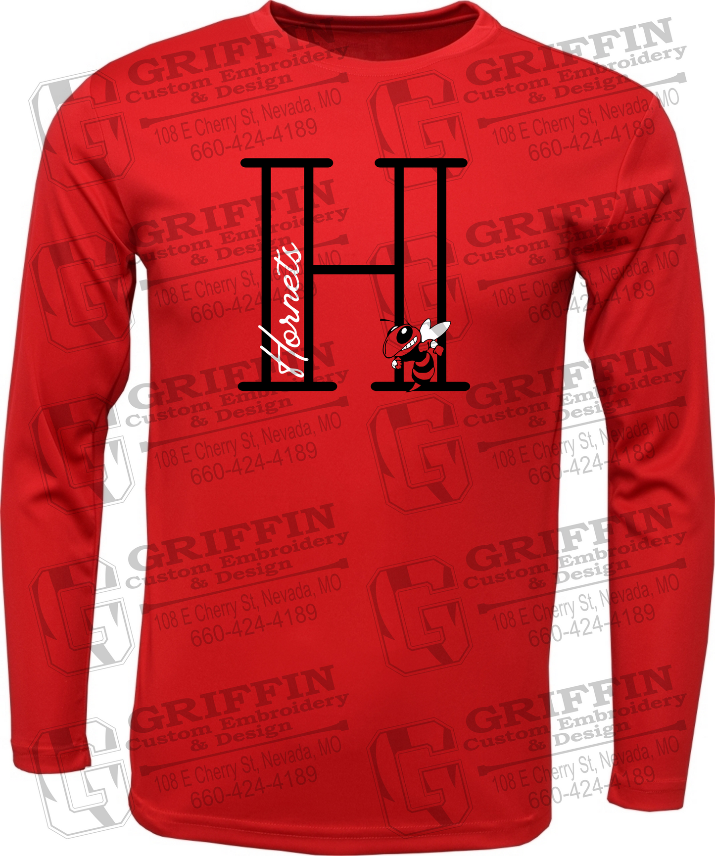 Dry-Fit Long Sleeve T-Shirt - Hume Hornets 24-A