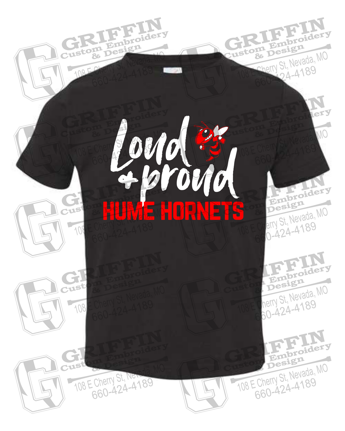 Toddler/Infant Cotton T-Shirt - Hume Hornets 24-B