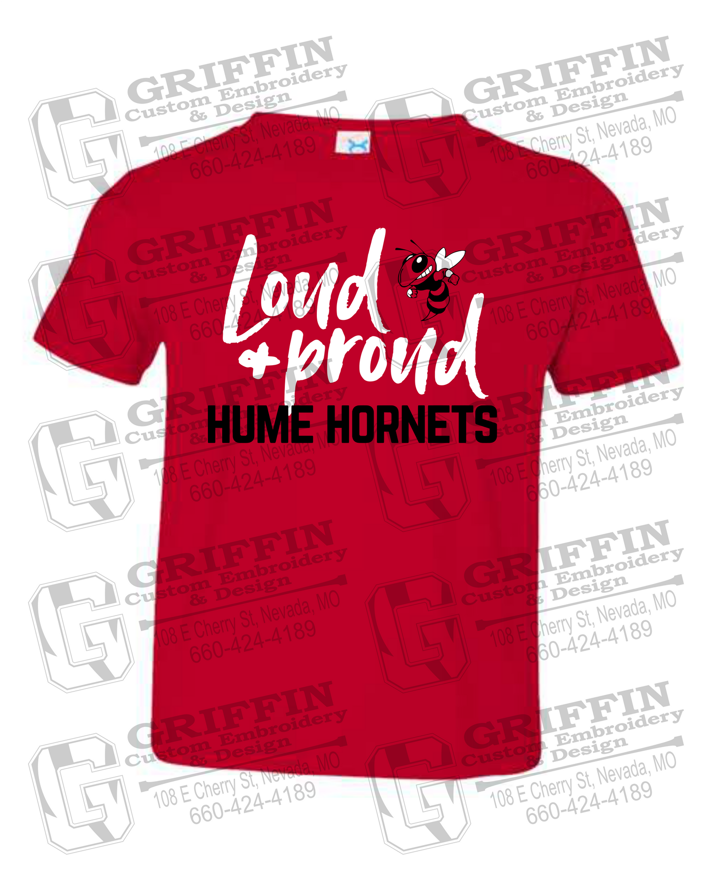 Toddler/Infant Cotton T-Shirt - Hume Hornets 24-B