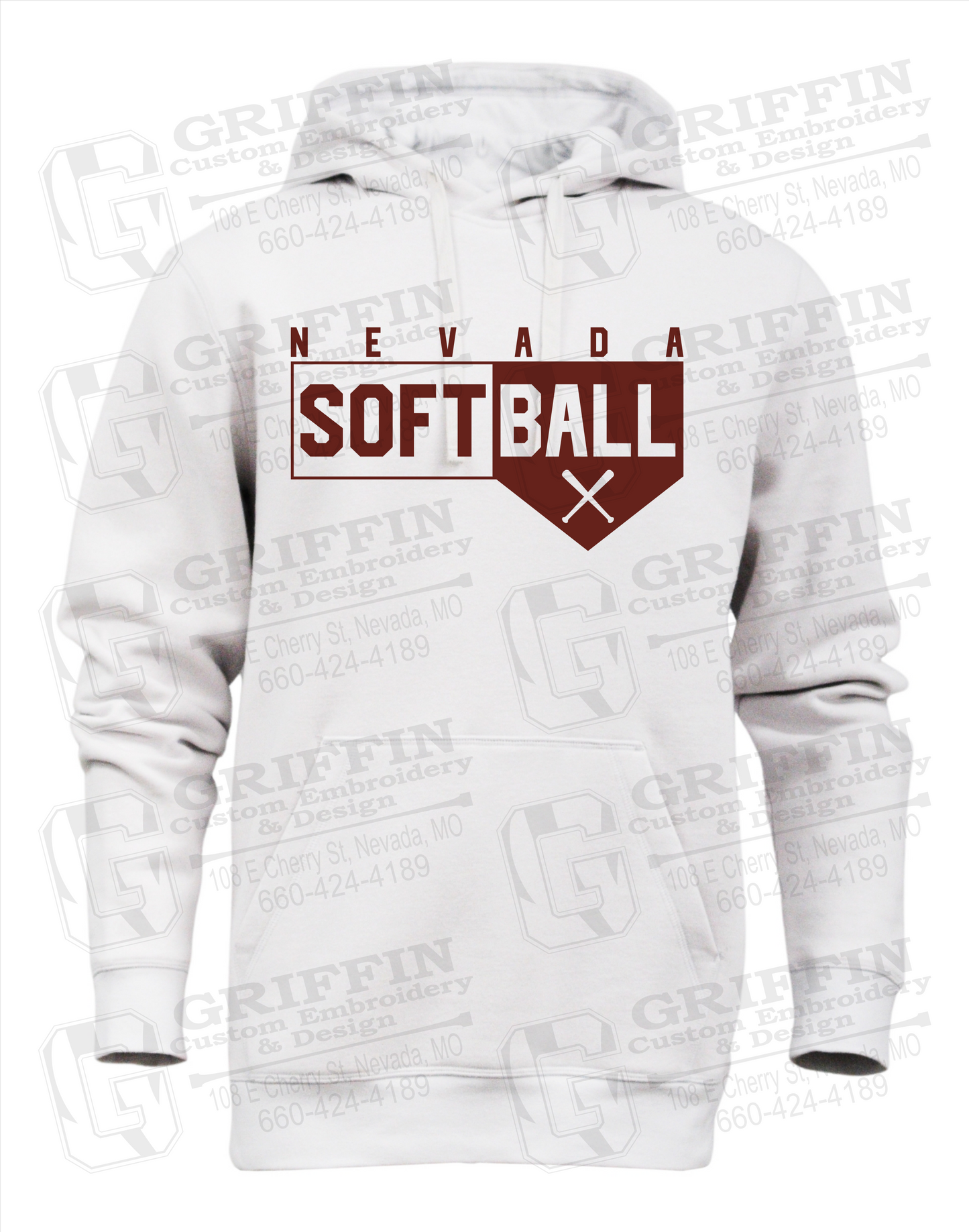 Nevada Tigers 24-B Heavyweight Hoodie - Softball