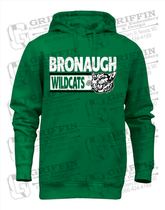 Bronaugh Wildcats 24-B Heavyweight Hoodie