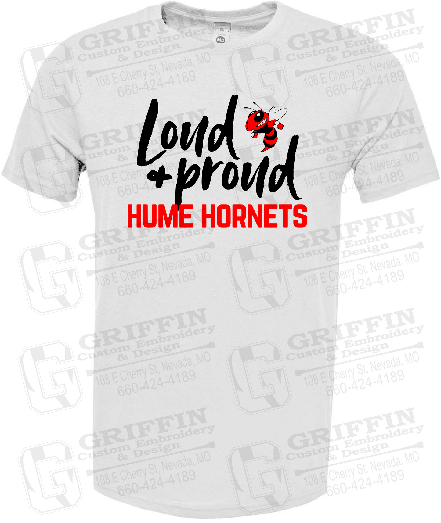 Soft-Tek Short Sleeve T-Shirt - Hume Hornets 24-B