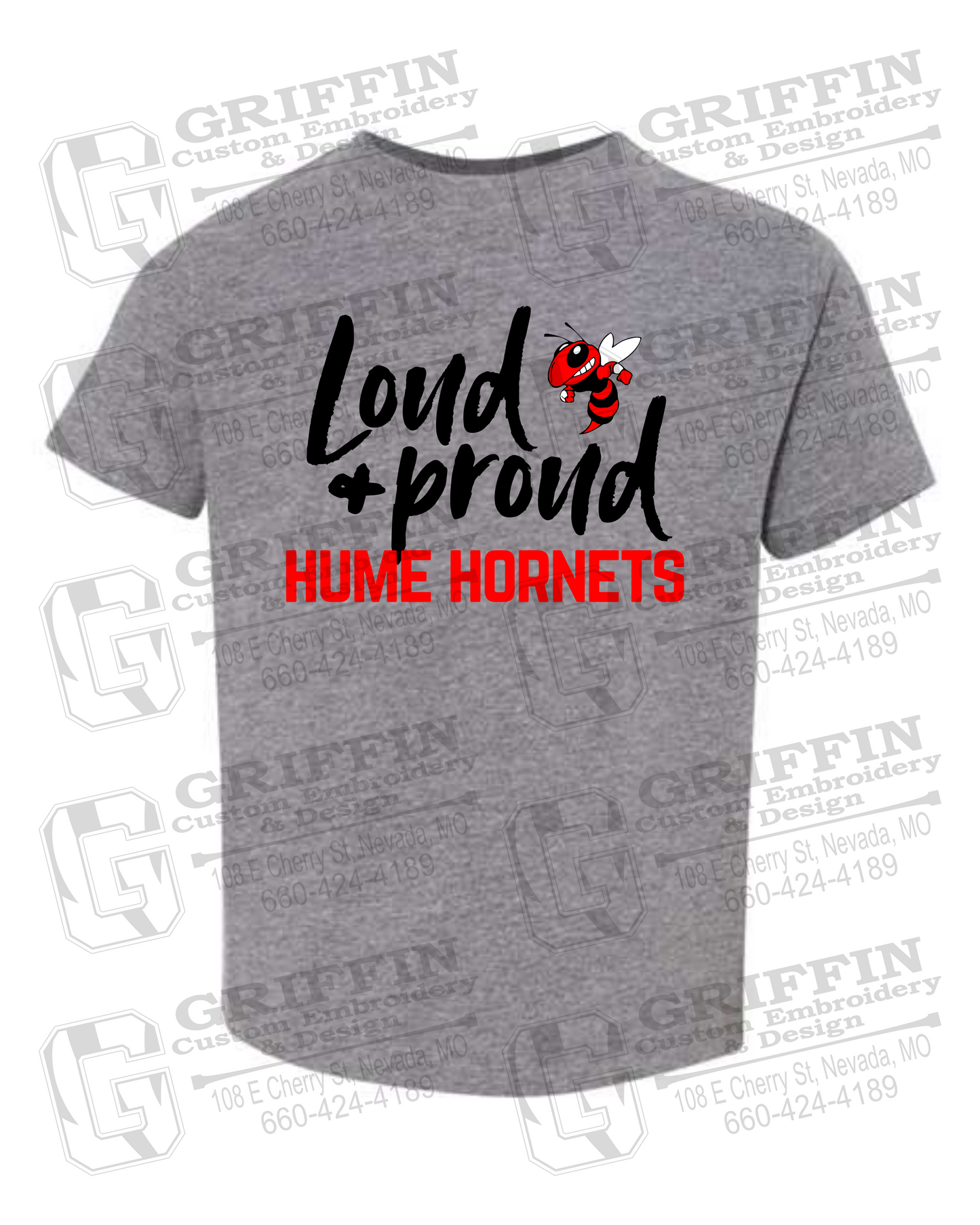 Toddler/Infant Cotton T-Shirt - Hume Hornets 24-B