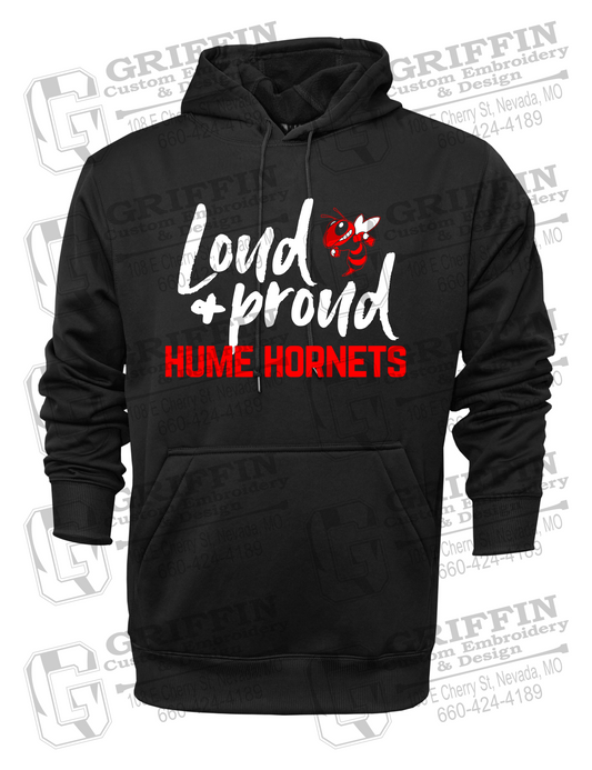 Performance Fleece Hoodie - Hume Hornets 24-B