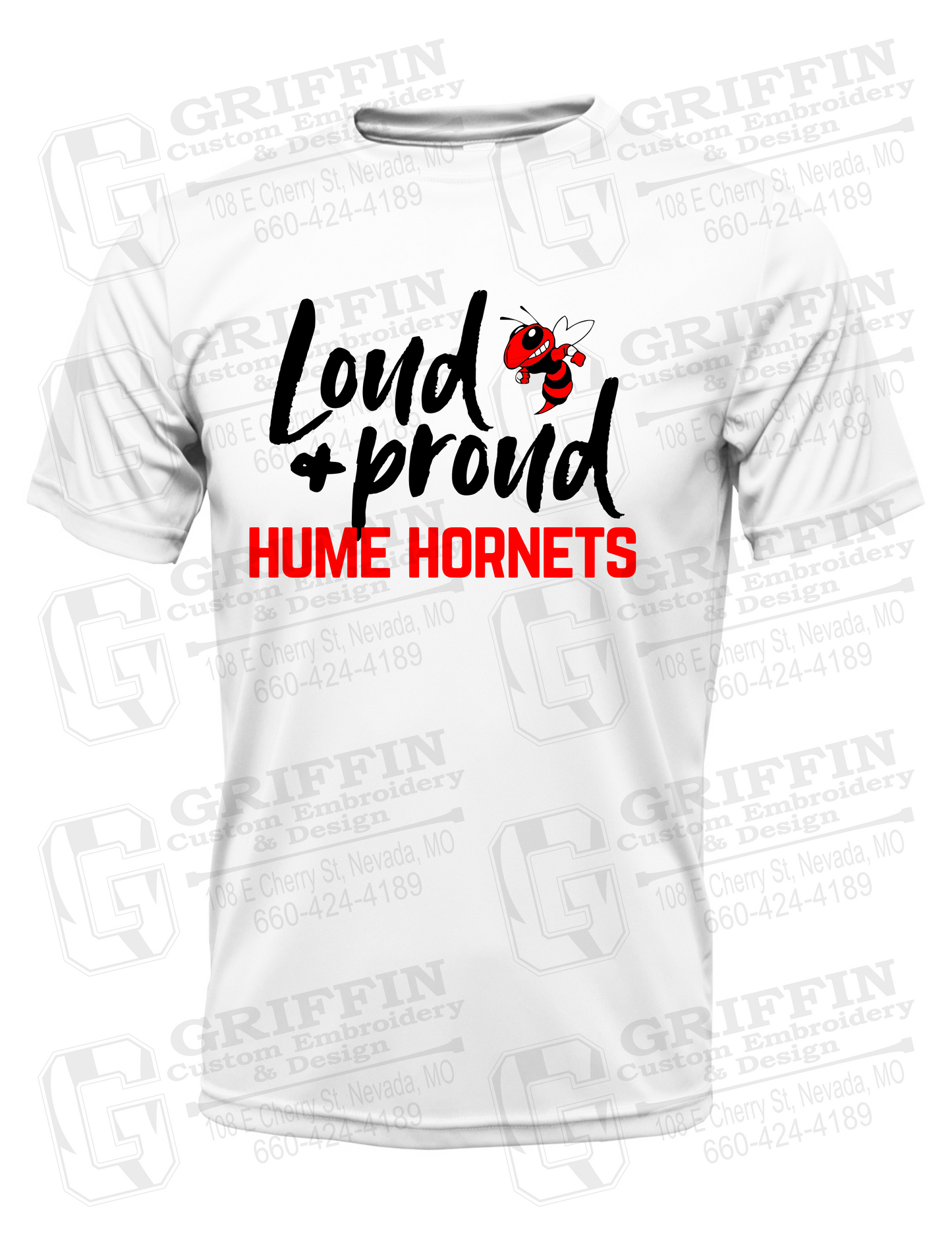 Dry-Fit Short Sleeve T-Shirt - Hume Hornets 24-B