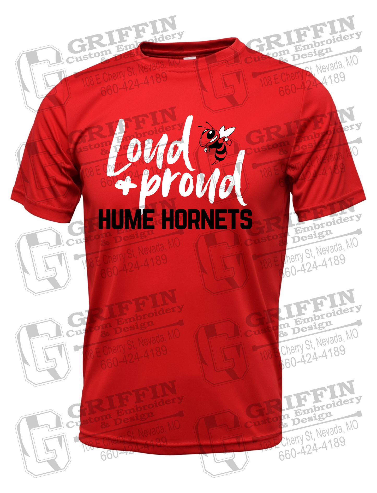 Dry-Fit Short Sleeve T-Shirt - Hume Hornets 24-B