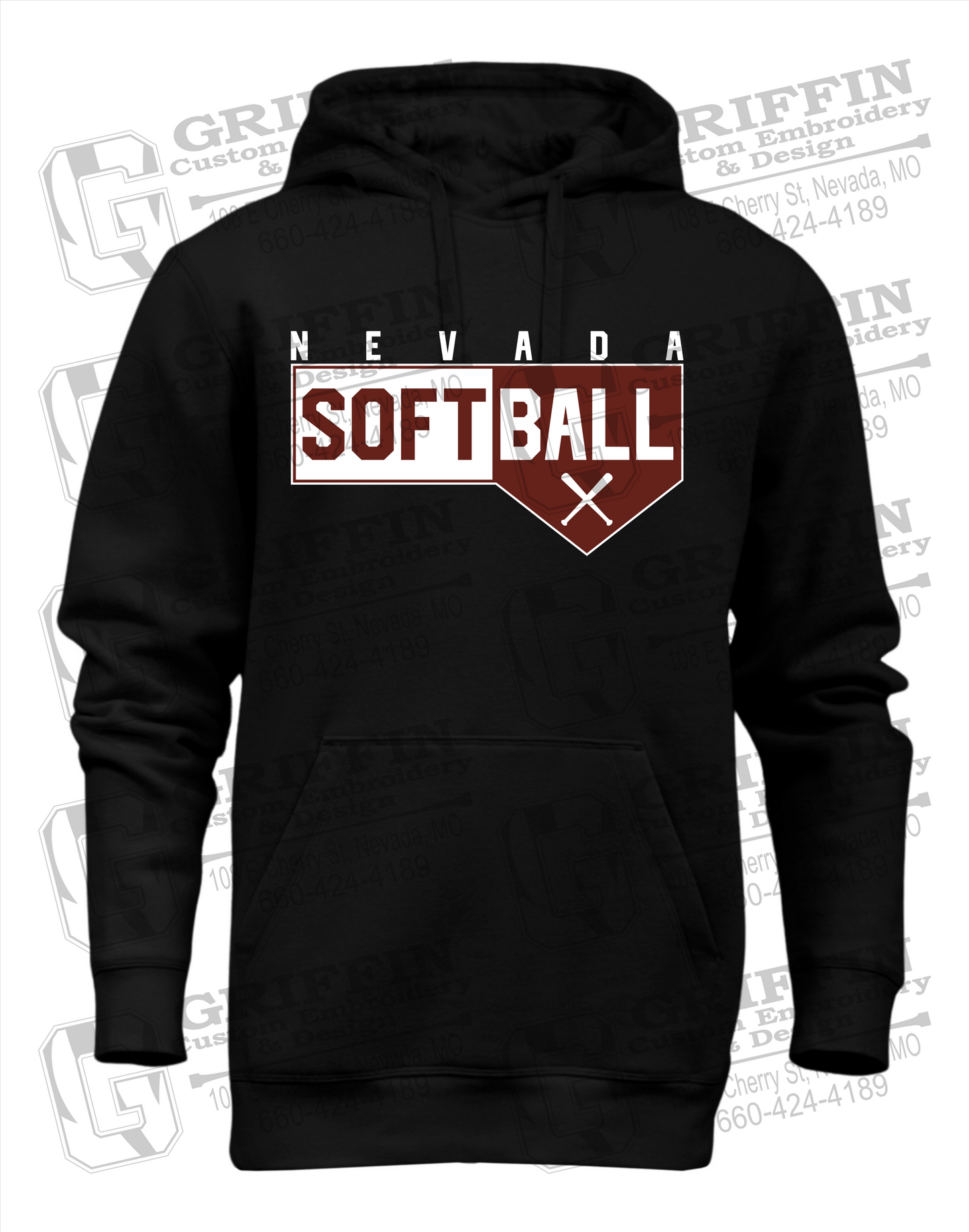 Nevada Tigers 24-B Heavyweight Hoodie - Softball