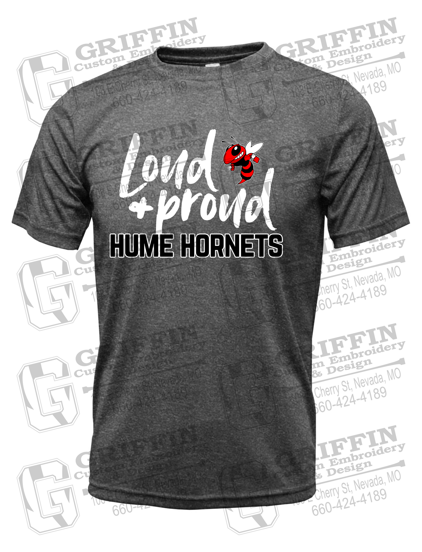 Dry-Fit Short Sleeve T-Shirt - Hume Hornets 24-B