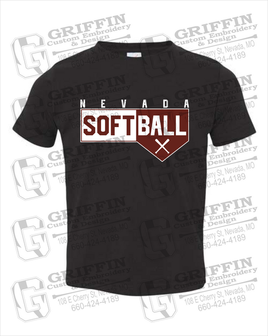 Nevada Tigers 24-B Toddler/Infant T-Shirt - Softball