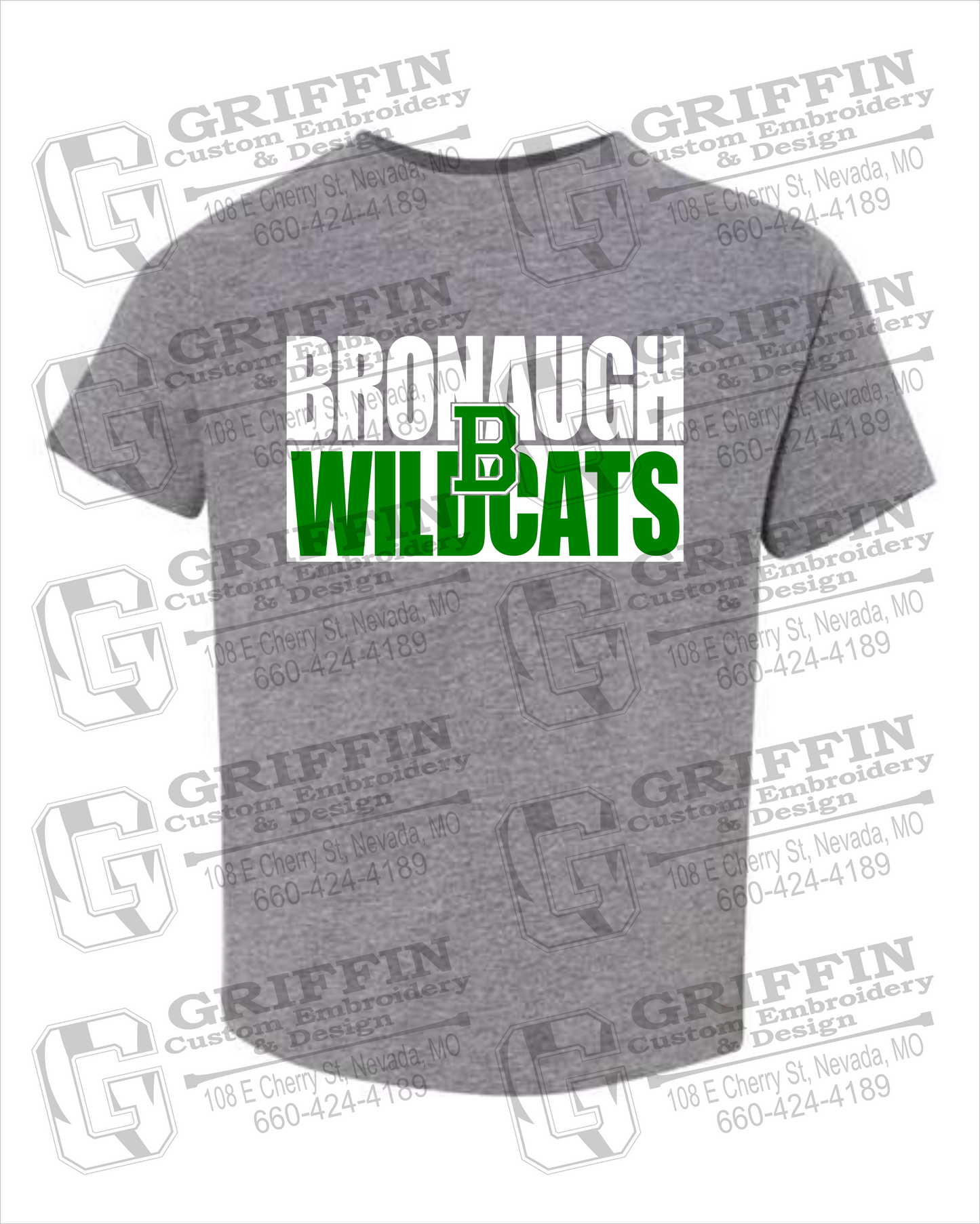 Bronaugh Wildcats 24-C Toddler/Infant T-Shirt