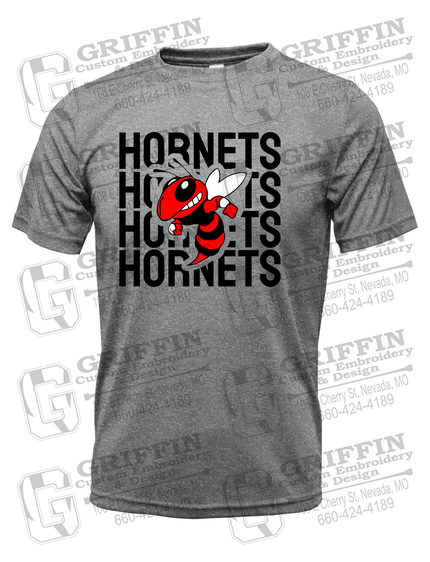 Dry-Fit Short Sleeve T-Shirt - Hume Hornets 24-C