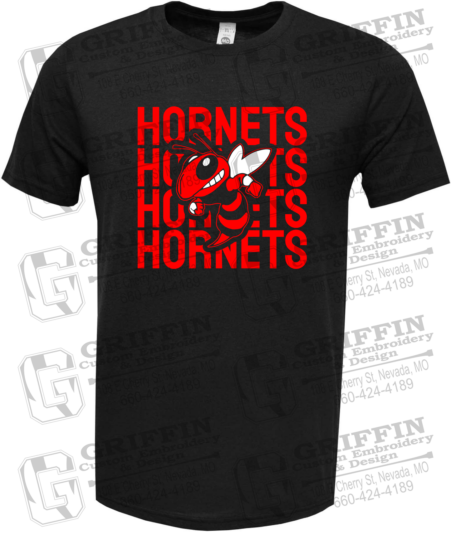 Soft-Tek Short Sleeve T-Shirt - Hume Hornets 24-C