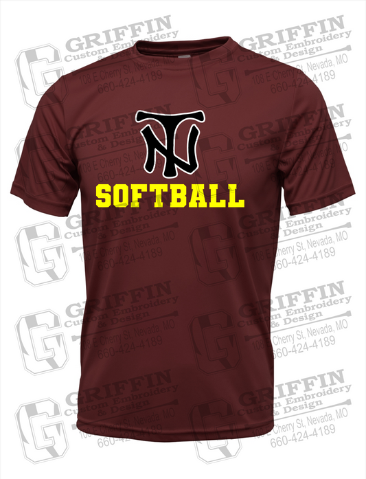 Nevada Tigers 24-C Dry-Fit T-Shirt - Softball