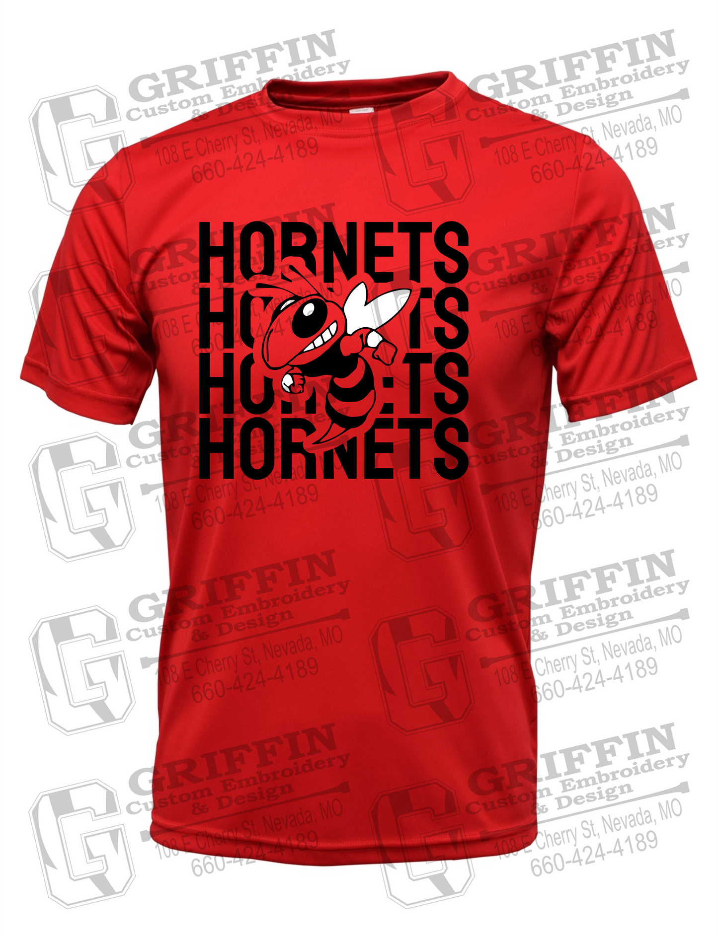 Dry-Fit Short Sleeve T-Shirt - Hume Hornets 24-C