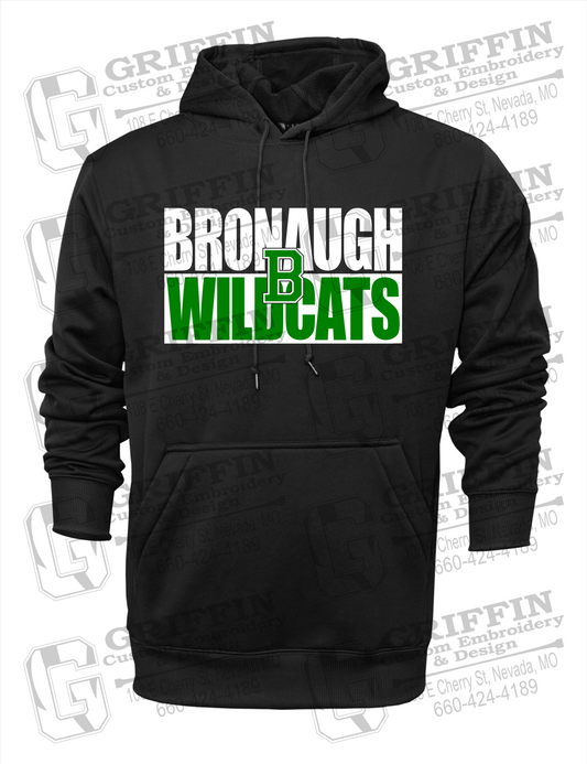 Bronaugh Wildcats 24-C Youth Hoodie