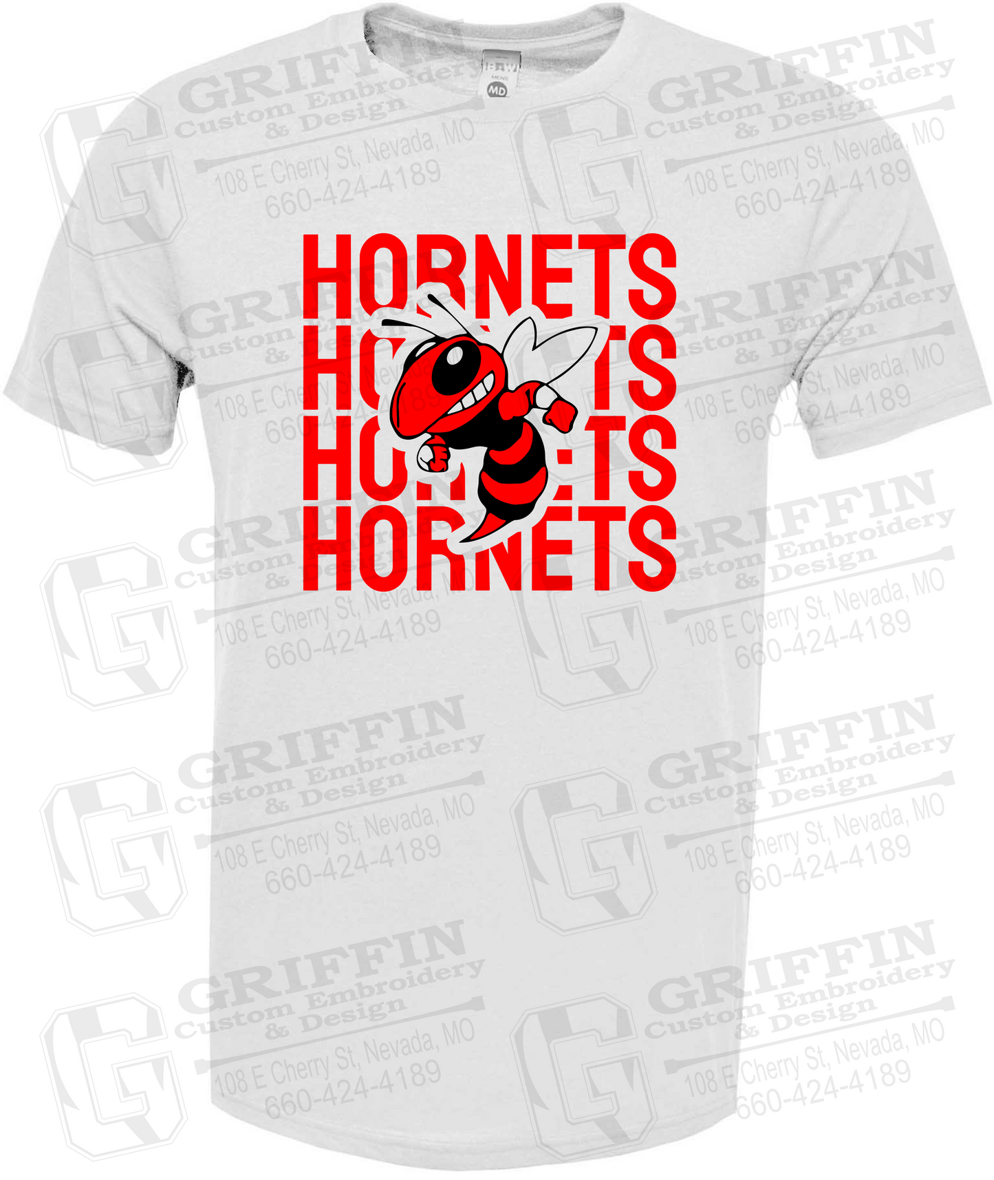 Soft-Tek Short Sleeve T-Shirt - Hume Hornets 24-C