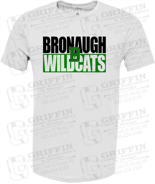 Soft-Tek Short Sleeve T-Shirt - Bronaugh Wildcats 24-C