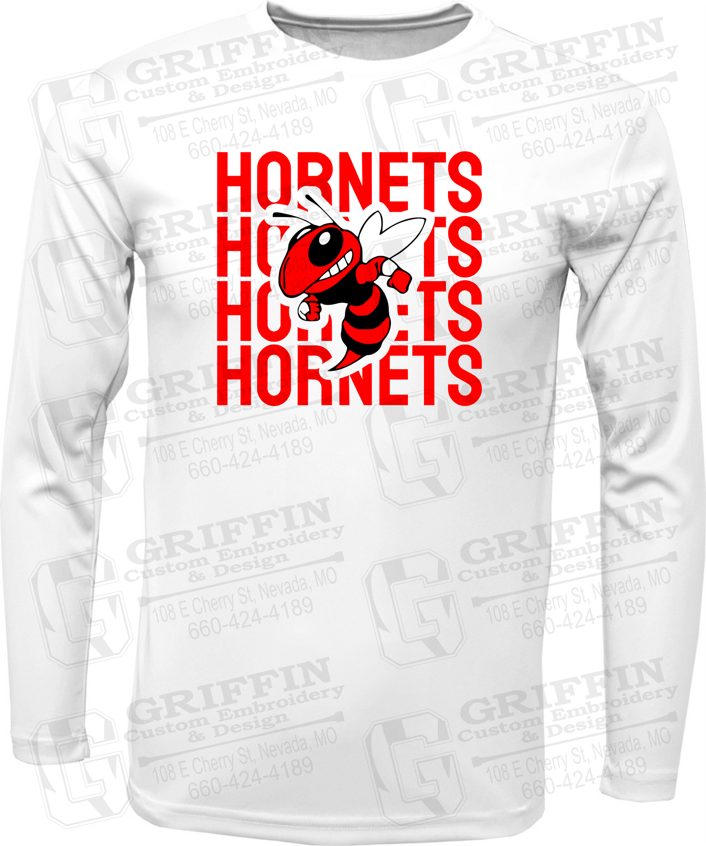 Dry-Fit Long Sleeve T-Shirt - Hume Hornets 24-C