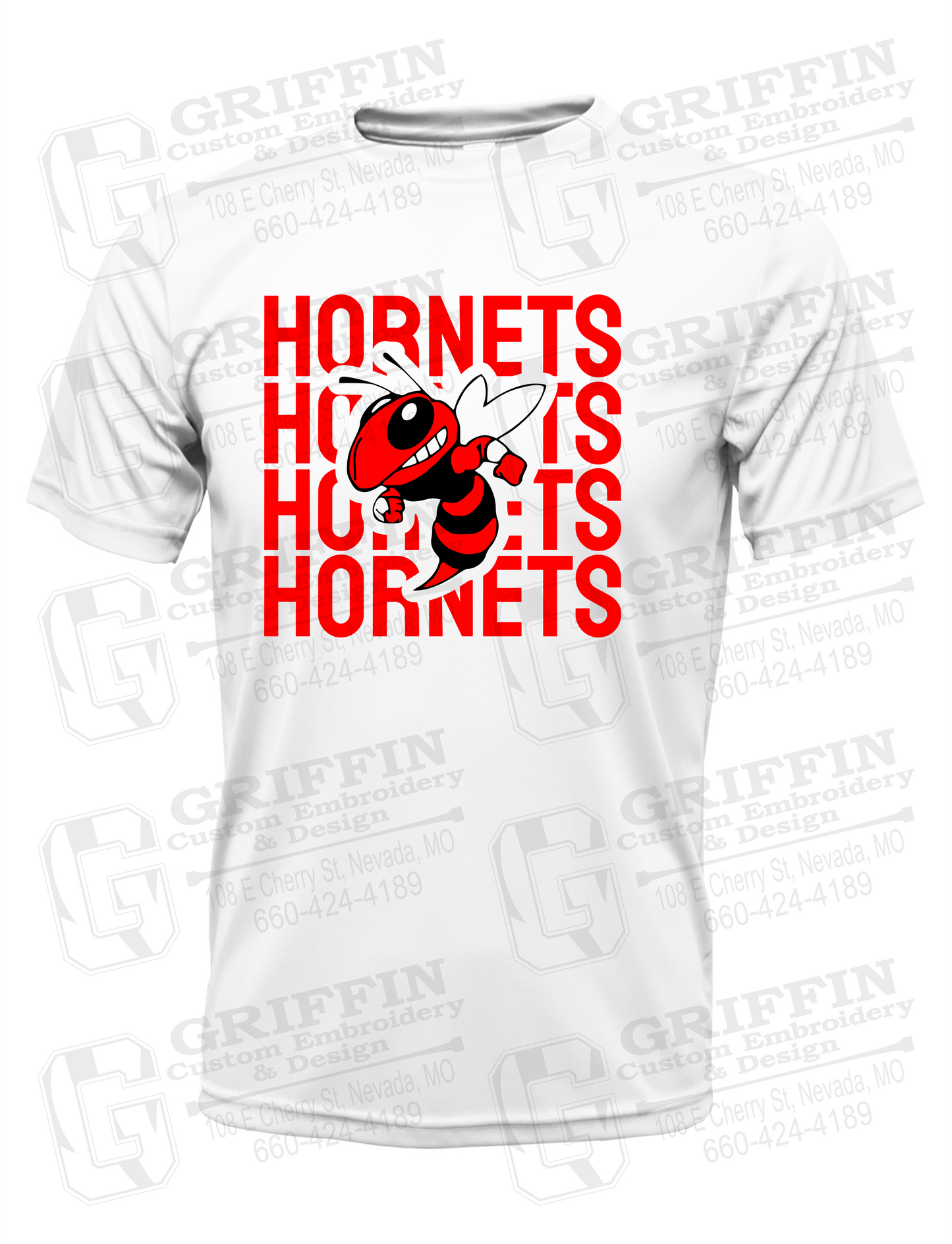 Dry-Fit Short Sleeve T-Shirt - Hume Hornets 24-C