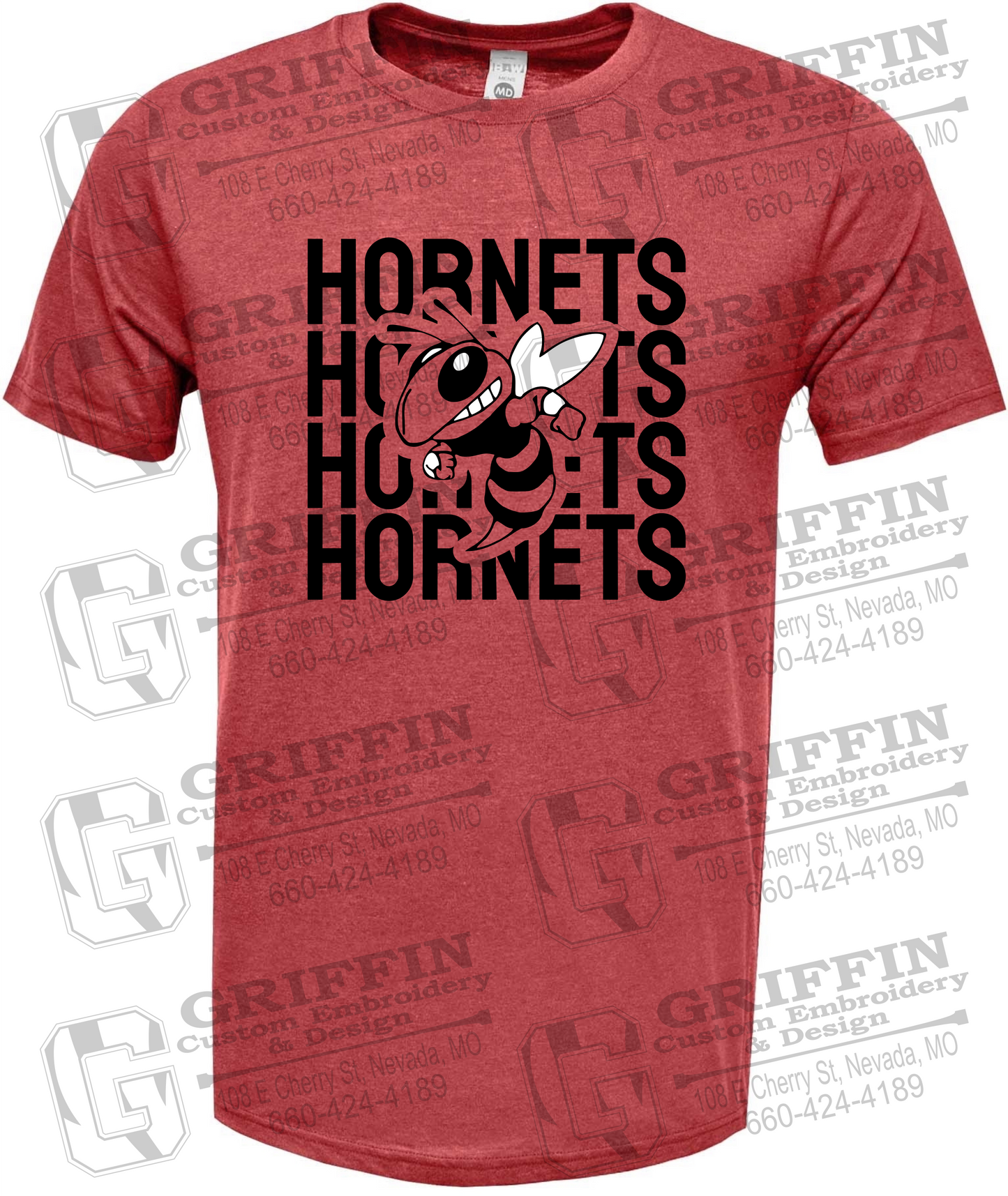 Soft-Tek Short Sleeve T-Shirt - Hume Hornets 24-C