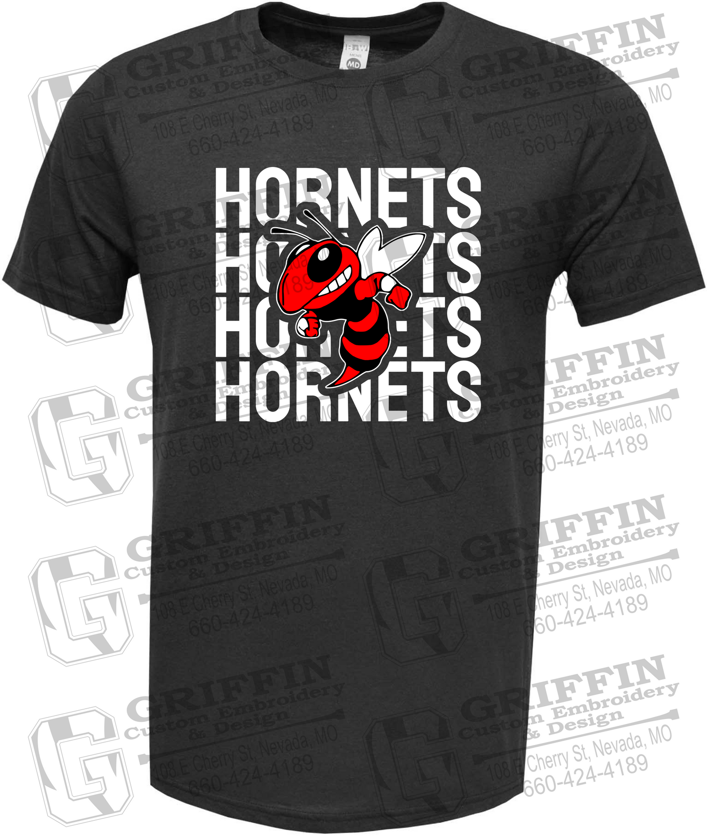 Soft-Tek Short Sleeve T-Shirt - Hume Hornets 24-C